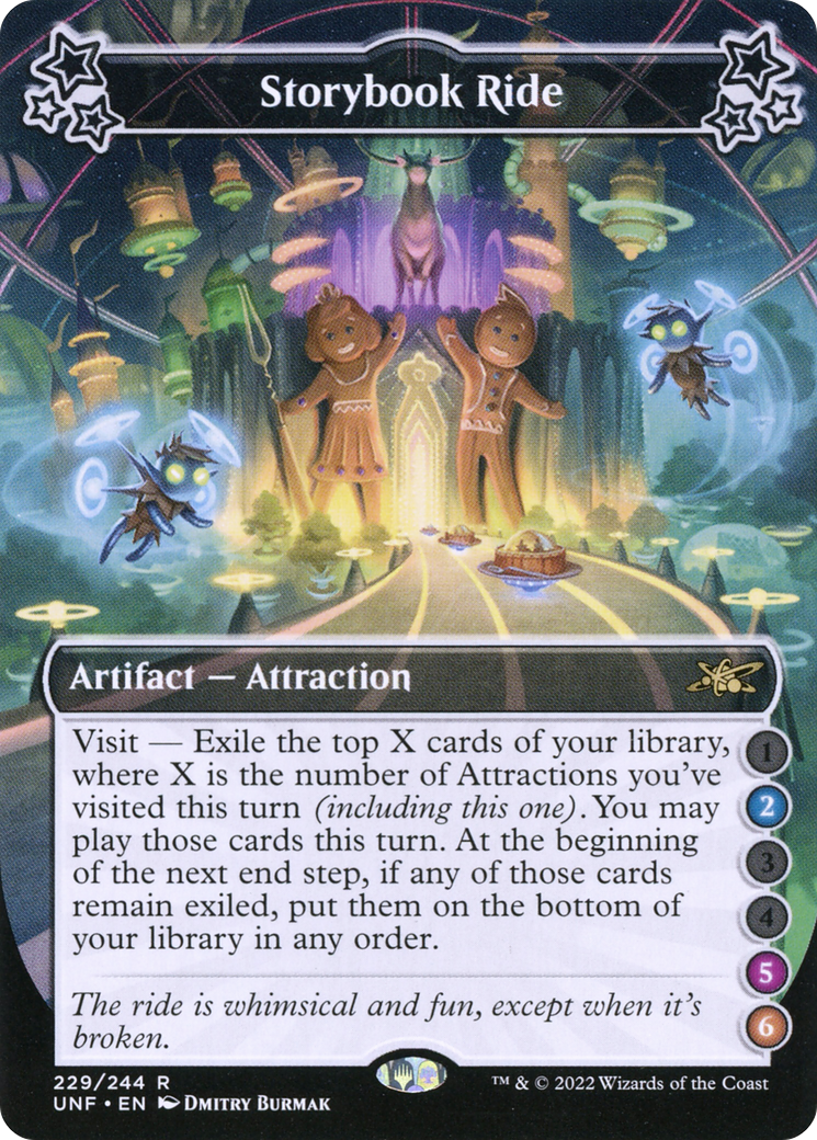 Storybook Ride (UNF-229A) [Unfinity] Foil MTG Single Wizards of the Coast