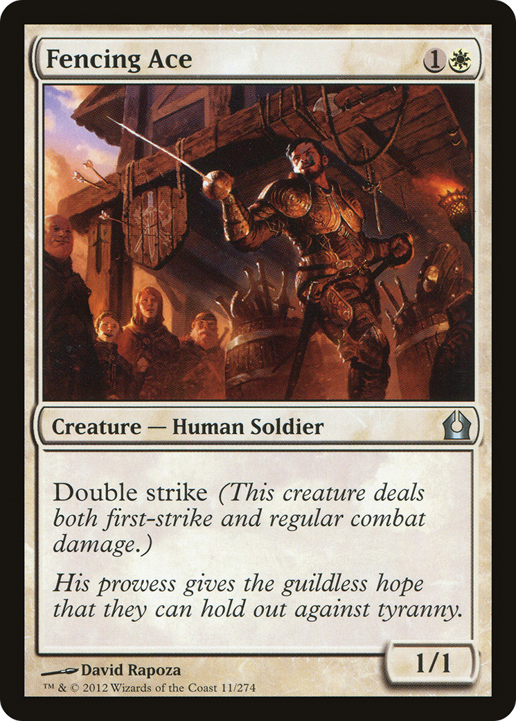 Fencing Ace (RTR-011) [Return to Ravnica] Foil MTG Single Wizards of the Coast