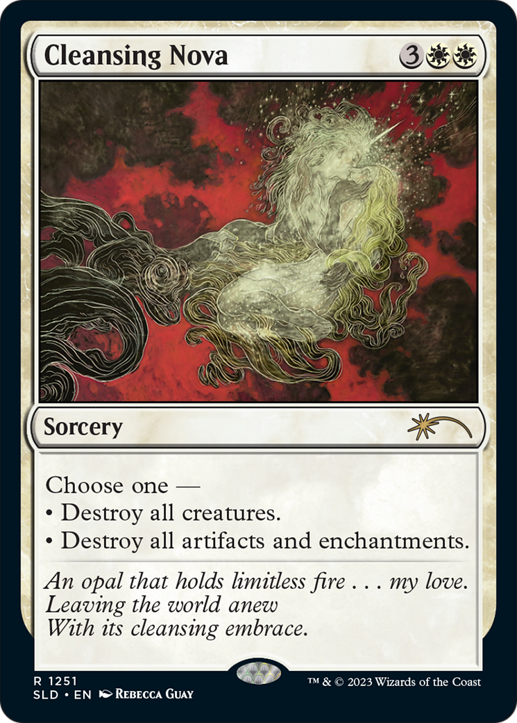 Cleansing Nova (SLD-1251) [Secret Lair] Drop MTG Single Wizards of the Coast