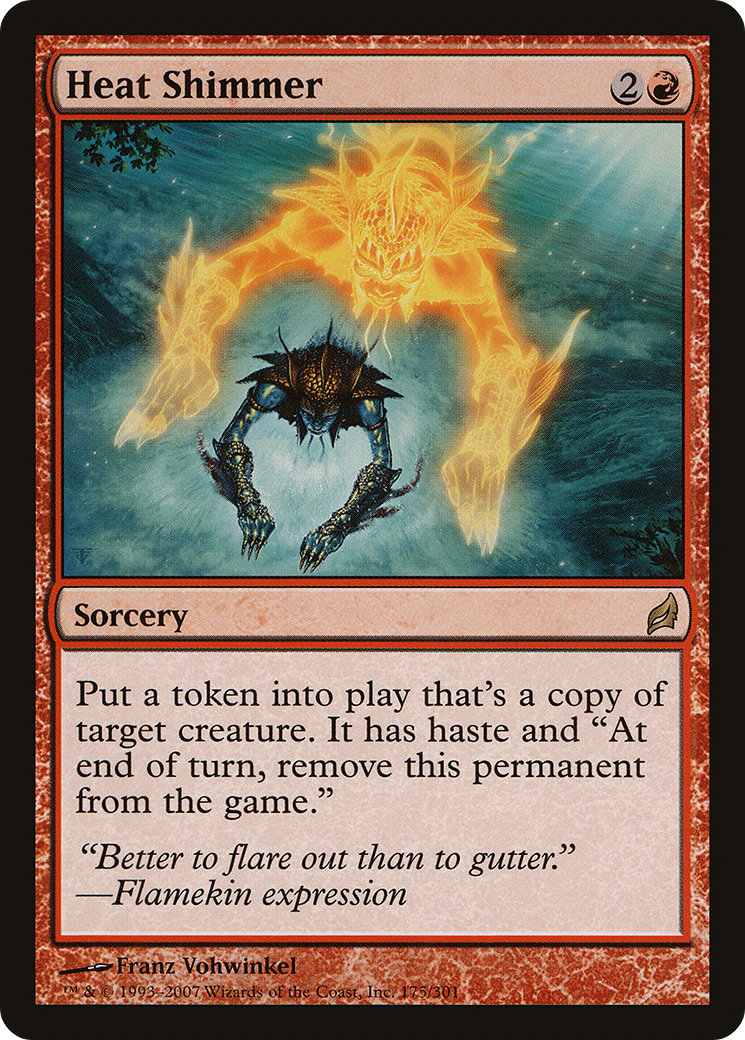 Heat Shimmer (LRW-175) [Lorwyn] Foil MTG Single Wizards of the Coast