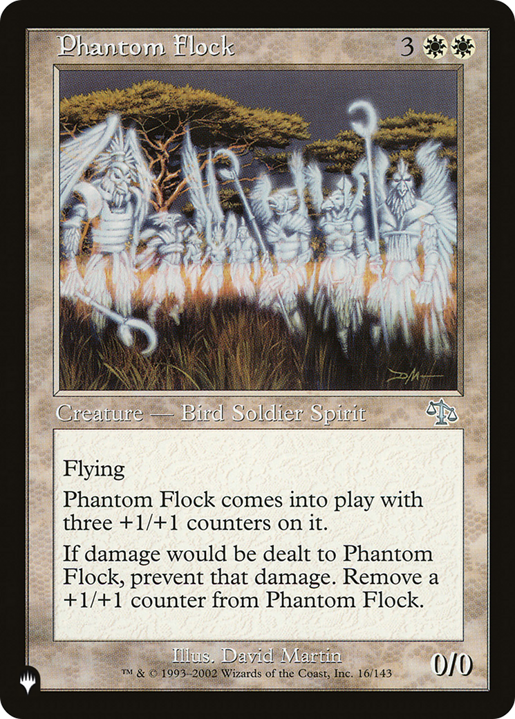 Phantom Flock (LIST-JUD-16) [Mystery Booster] The List MTG Single Wizards of the Coast