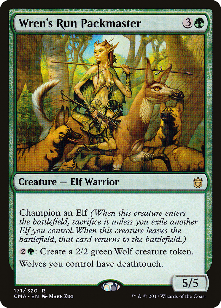 Wren's Run Packmaster (CMA-171) [Commander Anthology] MTG Single Wizards of the Coast