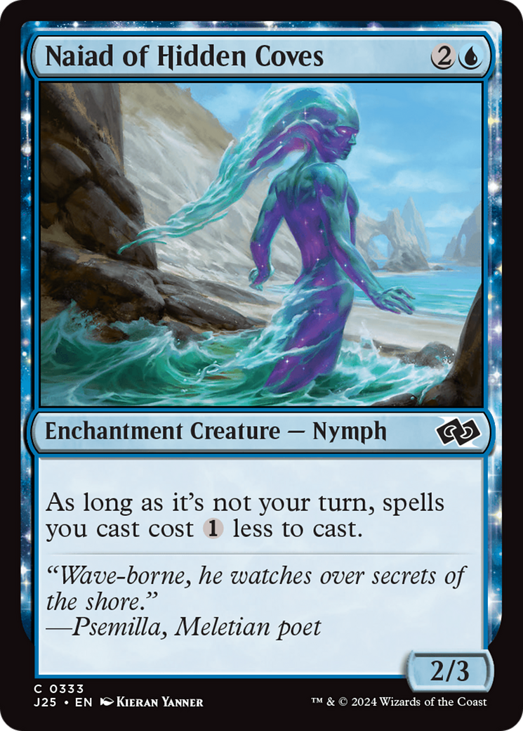 Naiad of Hidden Coves (J25-333) [Foundations Jumpstart] MTG Single Wizards of the Coast