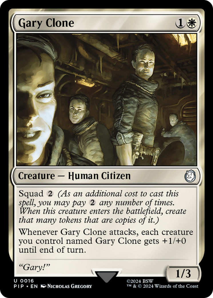 Gary Clone (PIP-016) [Fallout] MTG Single Wizards of the Coast
