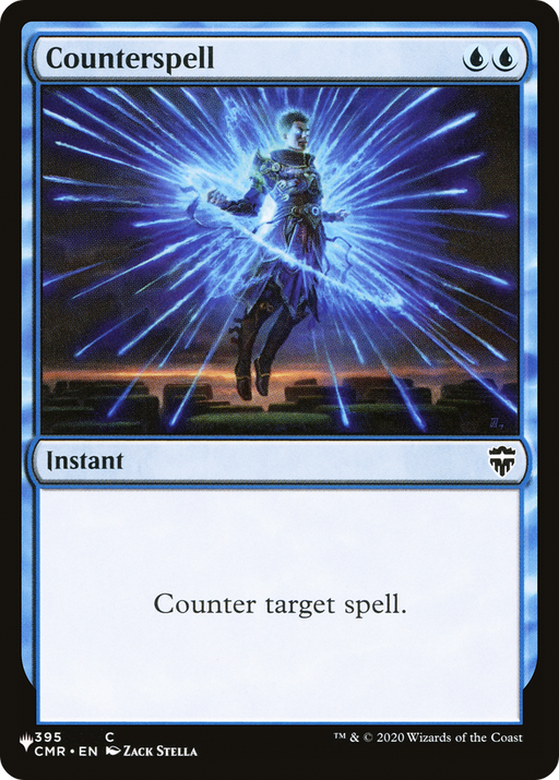Counterspell (CMR) (LIST-395) [Mystery Booster] The List MTG Single Wizards of the Coast