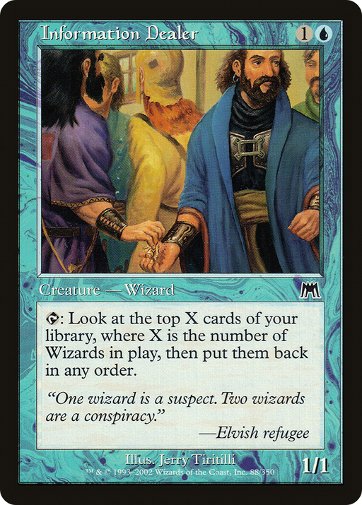 Information Dealer (ONS-088) [Onslaught] Foil MTG Single Wizards of the Coast