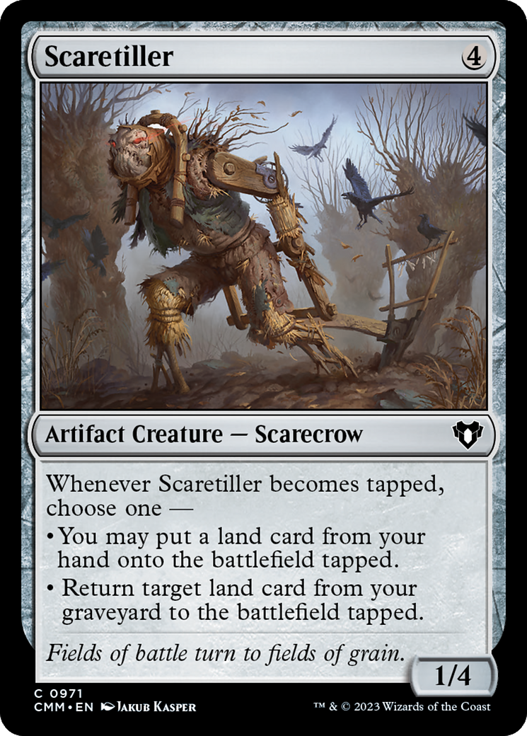 Scaretiller (CMM-971) [Commander Masters] MTG Single Wizards of the Coast