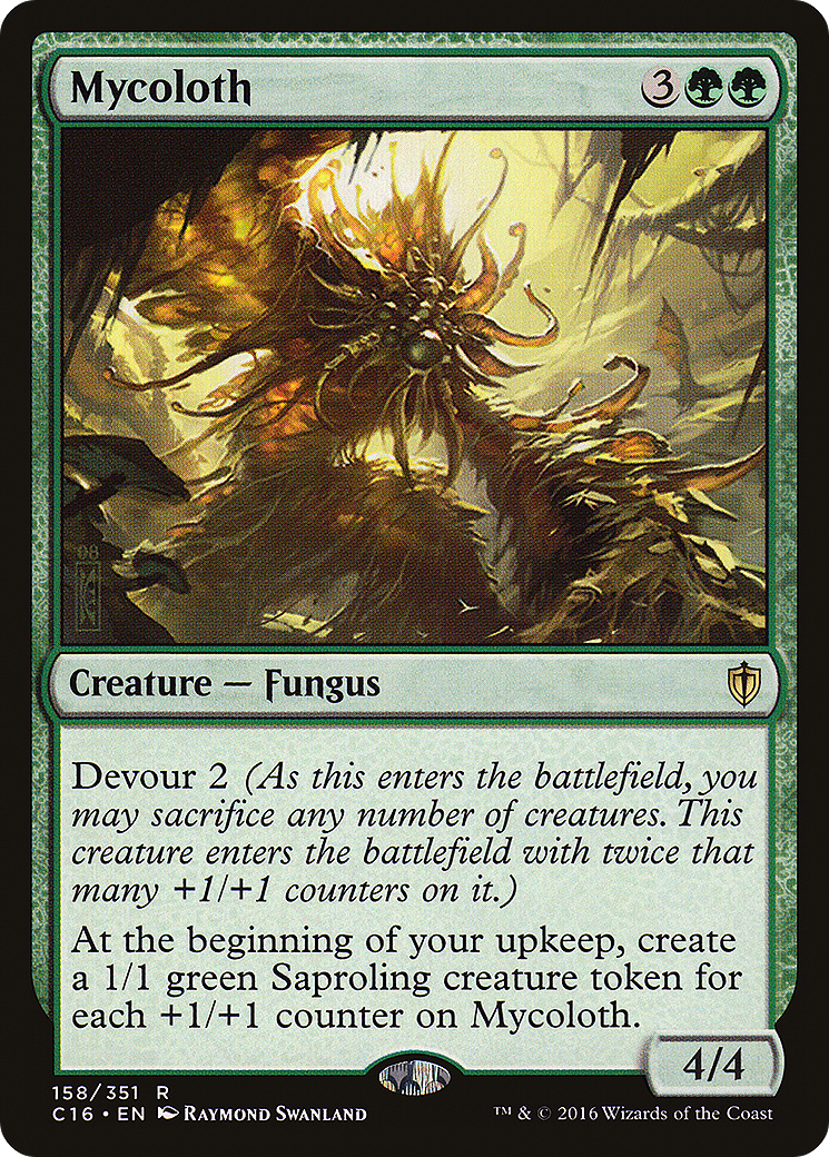 Mycoloth (C16-158) [Commander 2016] MTG Single Wizards of the Coast