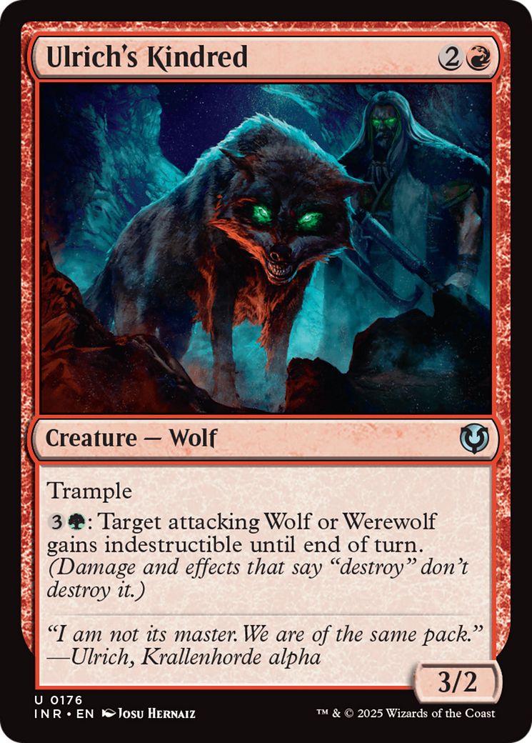 Ulrich's Kindred (INR-176) [Innistrad Remastered] MTG Single Wizards of the Coast