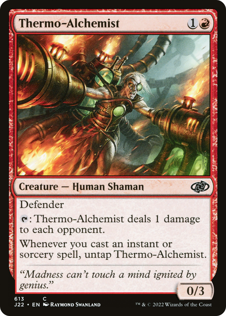 Thermo-Alchemist (613) (J22-613) [Jumpstart 2022] MTG Single Wizards of the Coast
