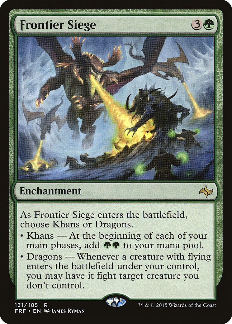 Frontier Siege (FRF-131) [Fate Reforged] MTG Single Wizards of the Coast