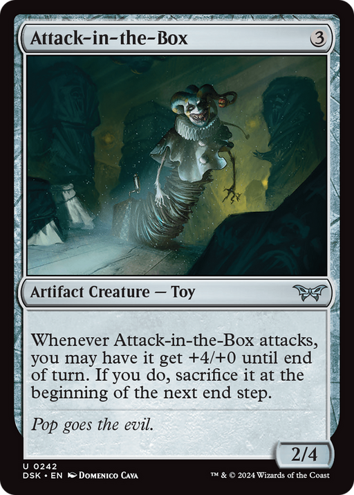 Attack-in-the-Box (DSK-242) [Duskmourn: House of Horror] MTG Single Wizards of the Coast
