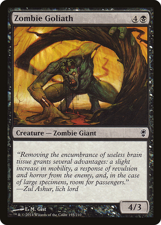Zombie Goliath (CNS-135) [Conspiracy] MTG Single Wizards of the Coast