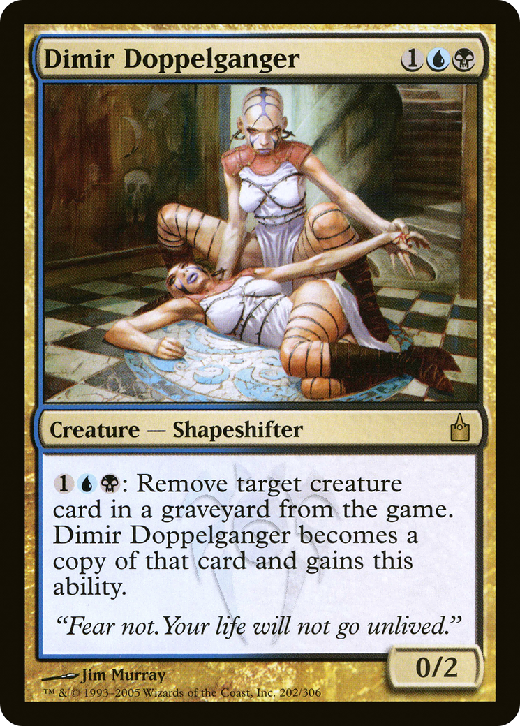 Dimir Doppelganger (RAV-202) [Ravnica: City of Guilds] MTG Single Wizards of the Coast