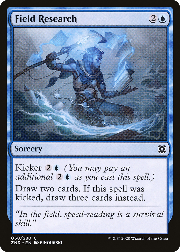 Field Research (ZNR-058) [Zendikar Rising] MTG Single Wizards of the Coast