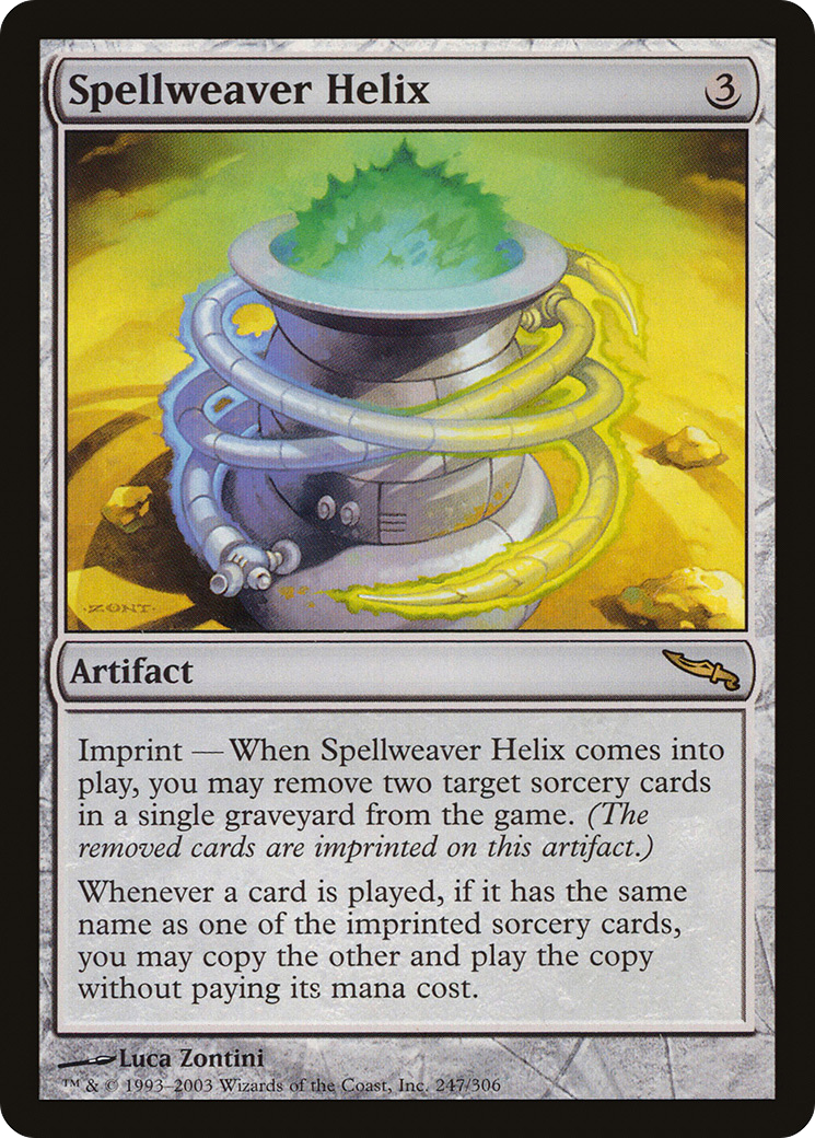 Spellweaver Helix (MRD-247) [Mirrodin] Foil MTG Single Wizards of the Coast