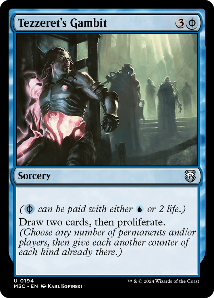 Tezzeret's Gambit (M3C-194) [Modern Horizons 3 Commander] MTG Single Wizards of the Coast