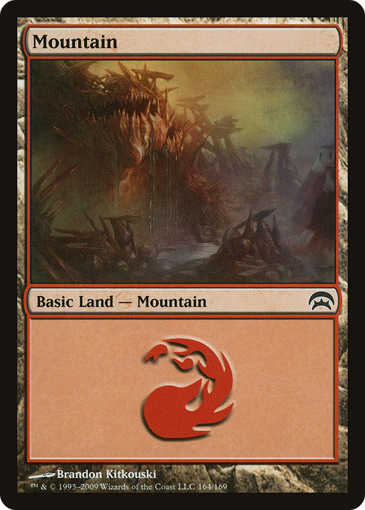 Mountain (164) (HOP-164) [Misc] Planechase MTG Single Wizards of the Coast