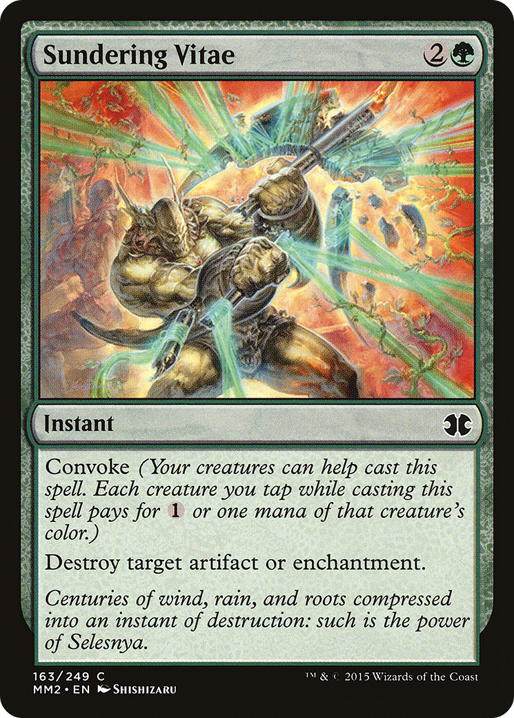 Sundering Vitae (MM2-163) [Modern Masters 2015] MTG Single Modern Masters 2015