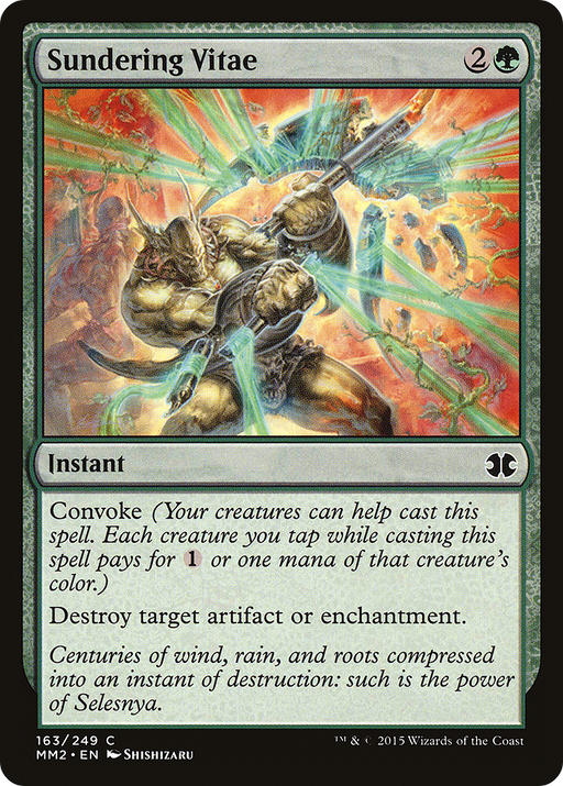 Sundering Vitae (MM2-163) [Modern Masters 2015] Foil MTG Single Modern Masters 2015