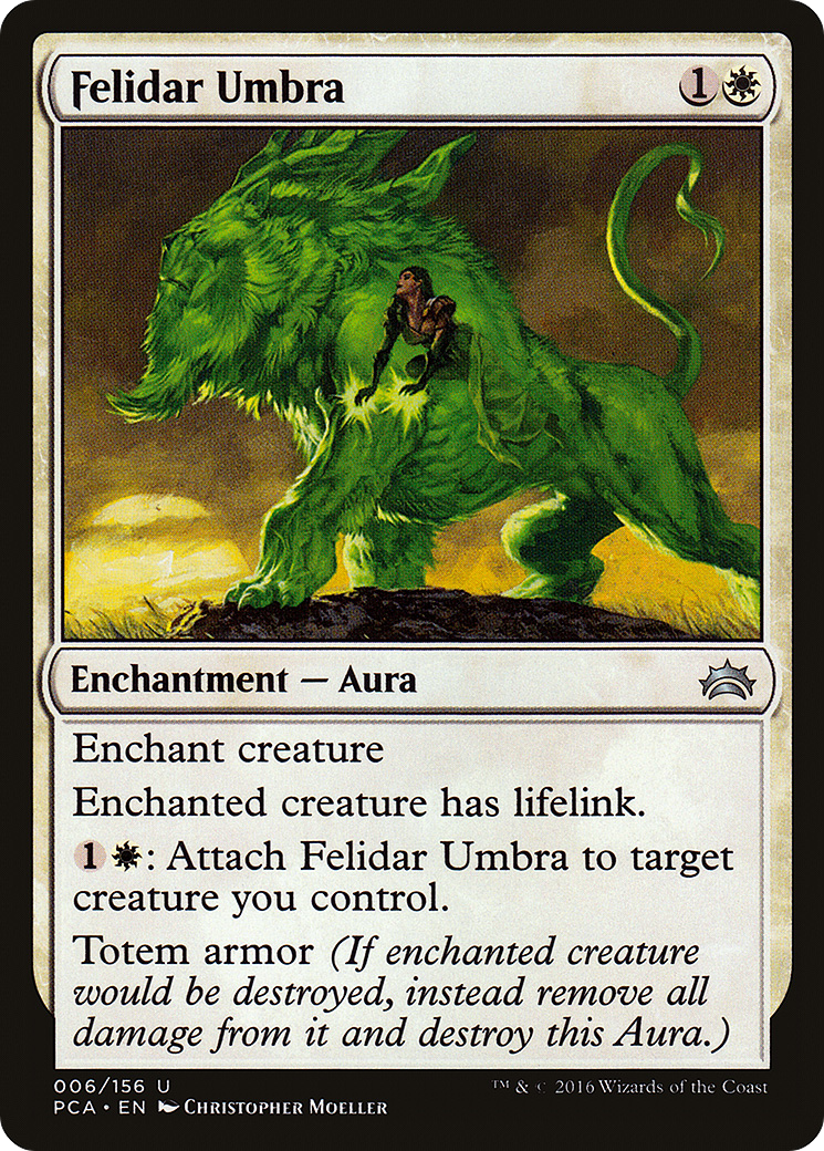 Felidar Umbra (PCA-006) [Misc] Planechase Anthology MTG Single Wizards of the Coast