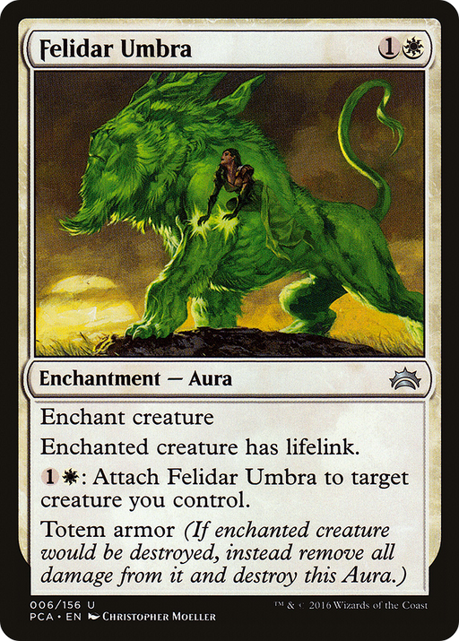 Felidar Umbra (PCA-006) [Misc] Planechase Anthology MTG Single Wizards of the Coast