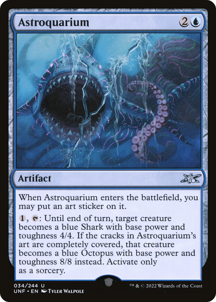 Astroquarium (UNF-034) [Unfinity] Foil MTG Single Wizards of the Coast