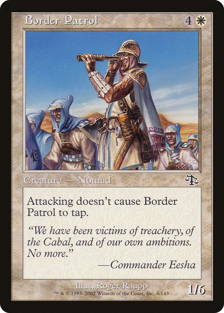 Border Patrol (JUD-006) [Judgment] MTG Single Wizards of the Coast