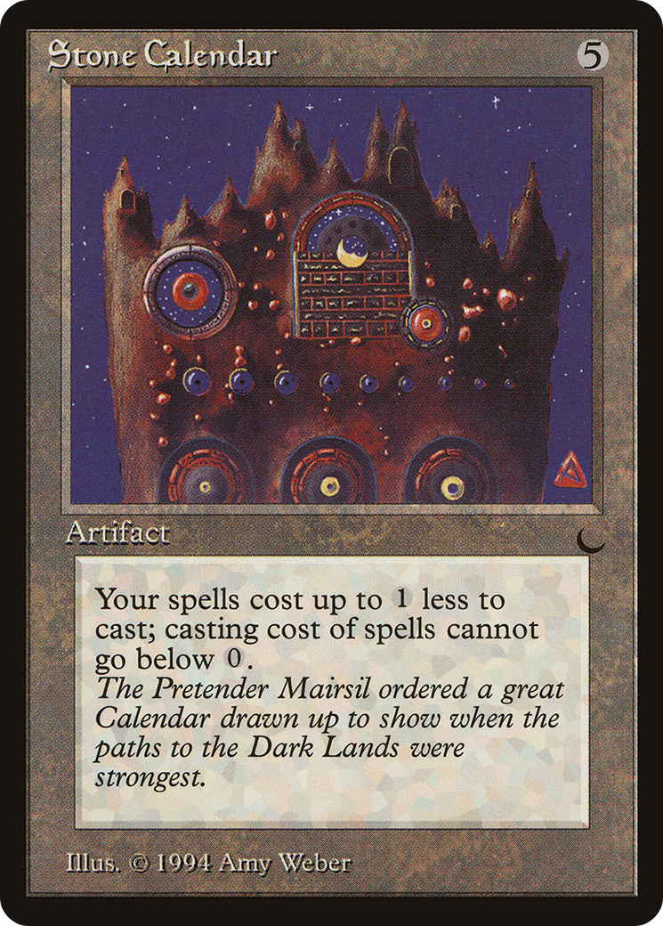 Stone Calendar (DRK-111) [Oldschool] The Dark MTG Single Wizards of the Coast