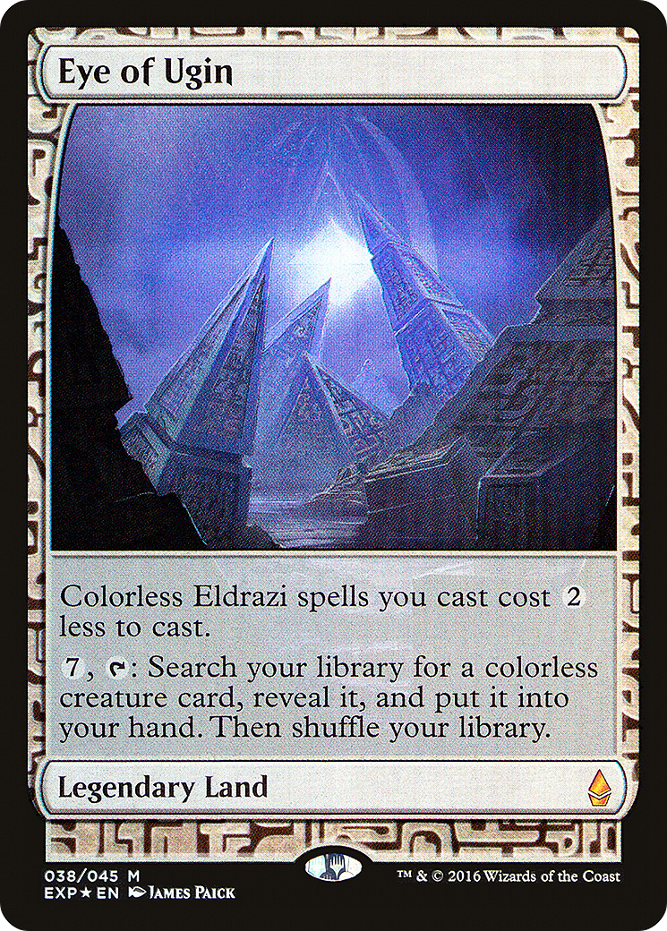 Eye of Ugin (EXP-038) [Zendikar Expeditions] Foil MTG Single Wizards of the Coast