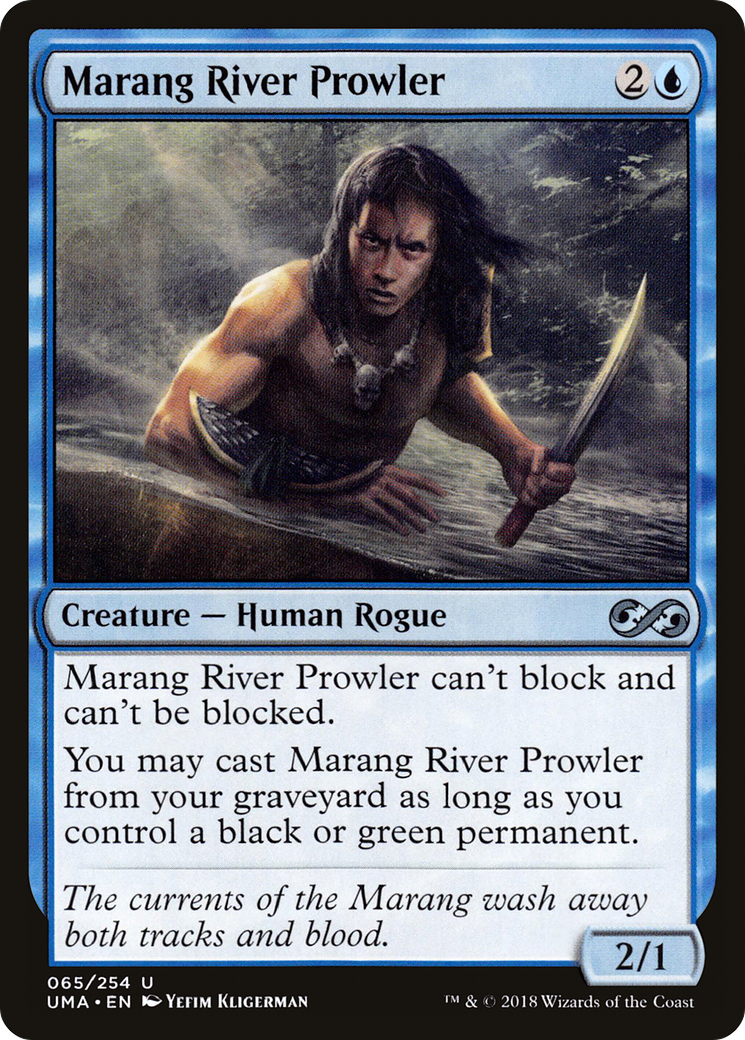 Marang River Prowler (UMA-065) [Ultimate Masters] Foil MTG Single Wizards of the Coast