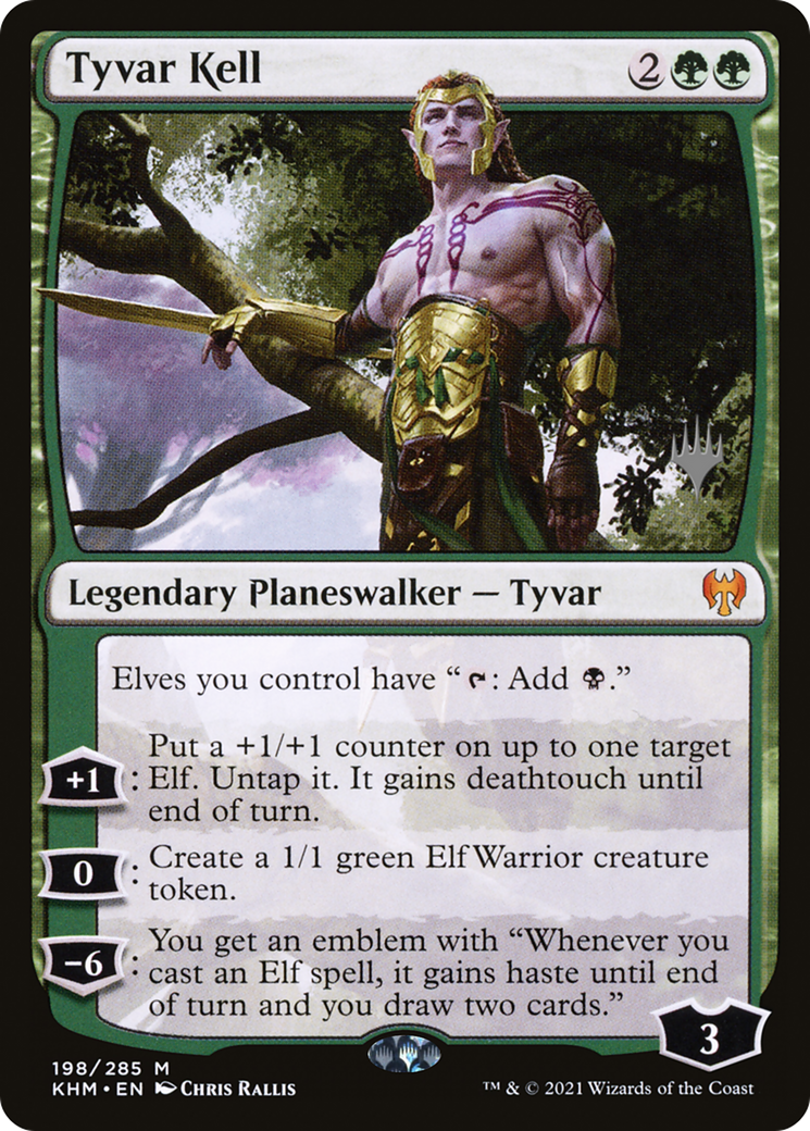 Tyvar Kell (PPKHM-198) [Kaldheim Promos] MTG Single Wizards of the Coast