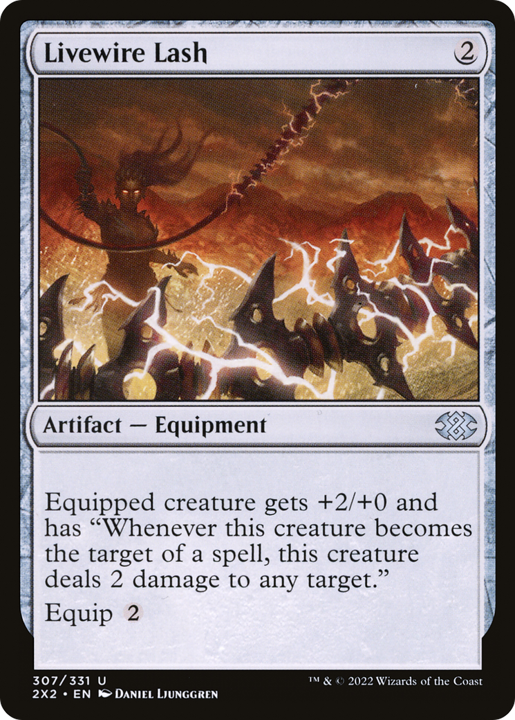 Livewire Lash (2X2-307) [Double Masters 2022] MTG Single Wizards of the Coast