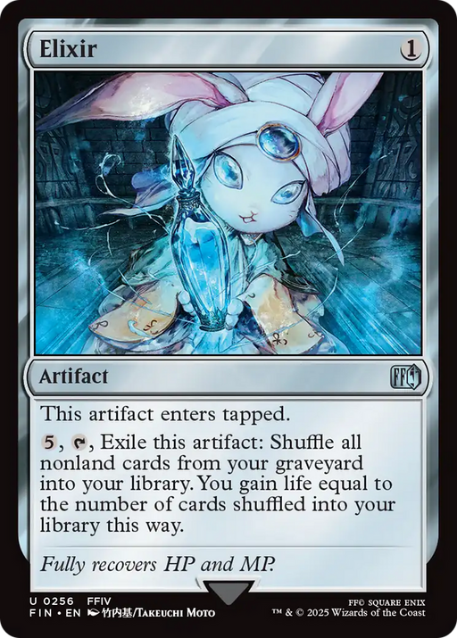 Elixir (FIN-256) [FINAL FANTASY] Foil MTG Single Wizards of the Coast