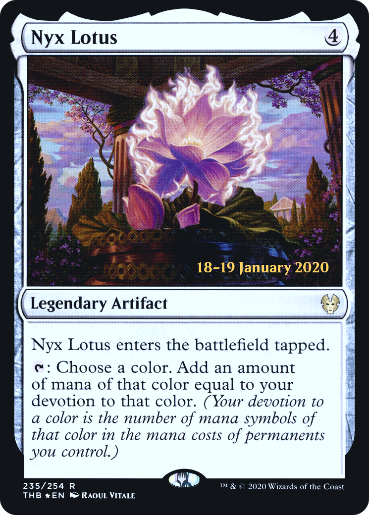 Nyx Lotus (PRE-235) [Theros Beyond Death Promos] Foil MTG Single Wizards of the Coast