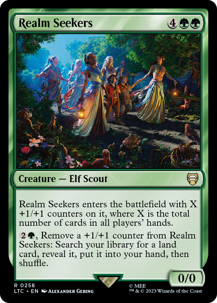 Realm Seekers (LTC-258) [Tales of Middle-earth Commander] MTG Single Wizards of the Coast