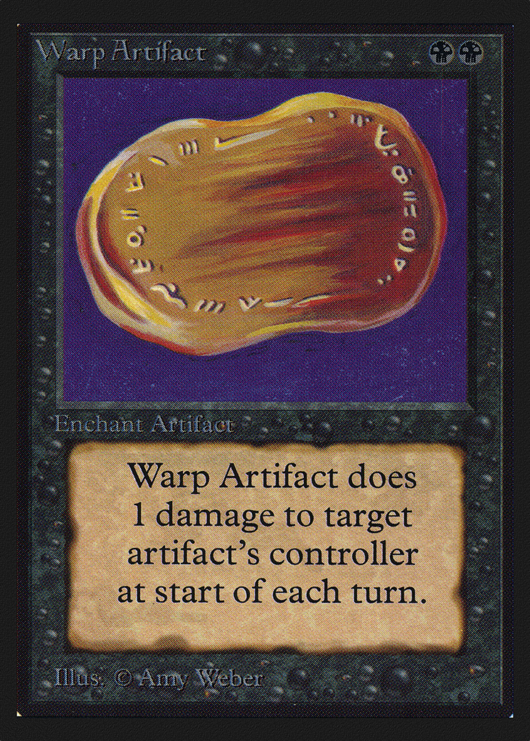 Warp Artifact (CED-134) [Collectors' Edition] MTG Single Wizards of the Coast
