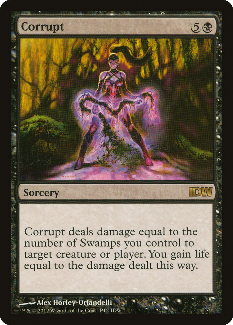 Corrupt (IDW Comics 2013) (MEDIA-P12) [Misc] IDW Comics Inserts MTG Single Wizards of the Coast