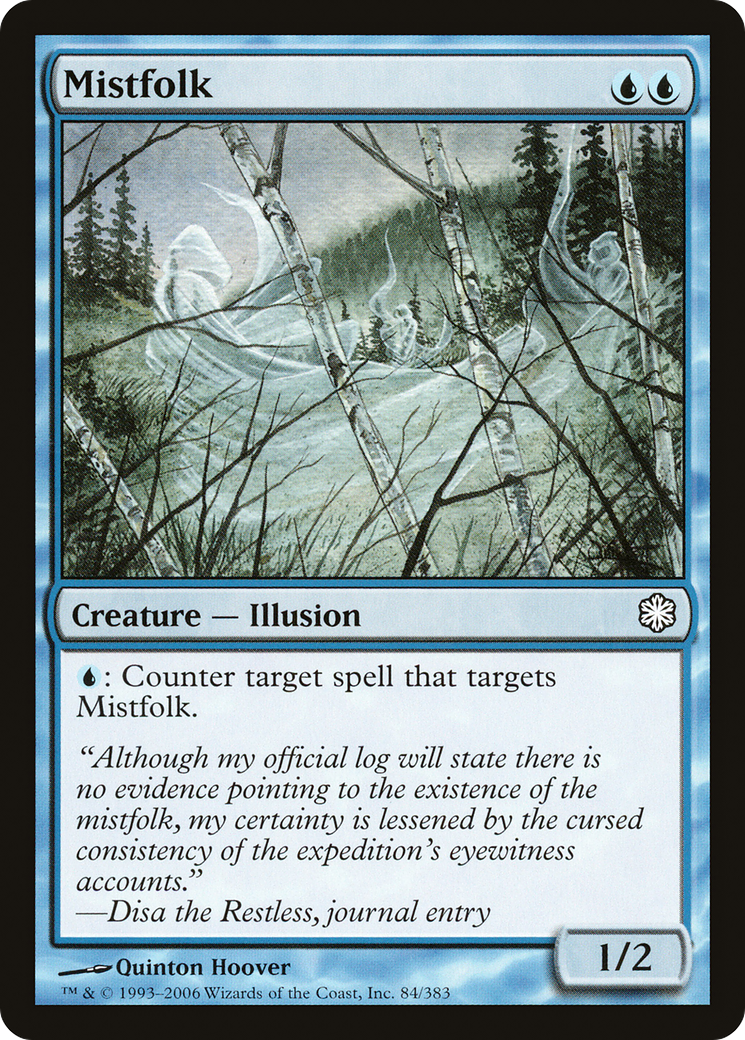Mistfolk (CTD-084) [Misc] Coldsnap Theme Decks MTG Single Wizards of the Coast