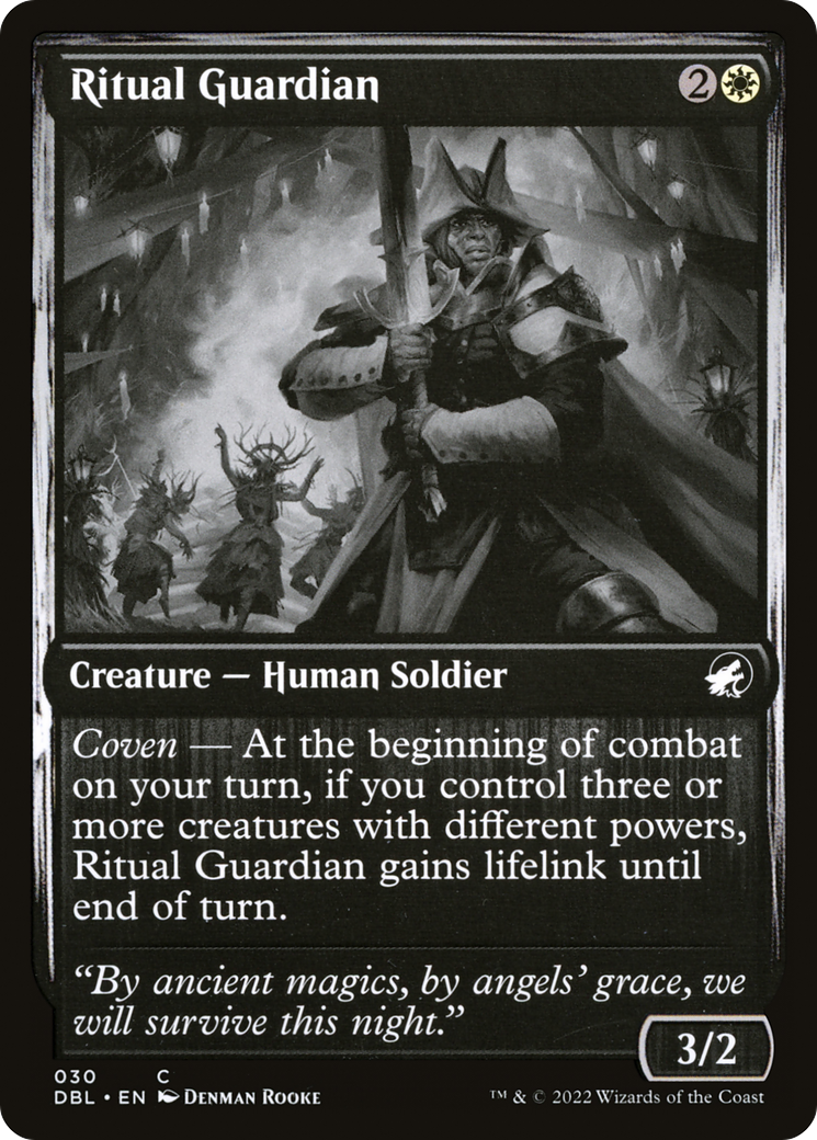 Ritual Guardian (DBL-030) [Innistrad: Double Feature] MTG Single Wizards of the Coast