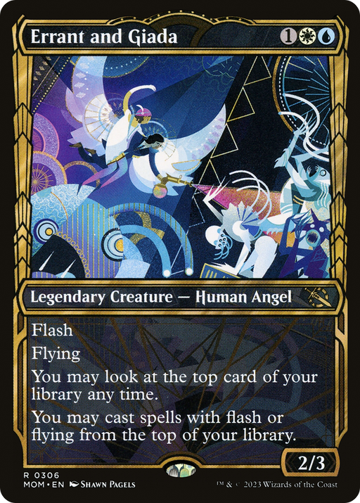 Errant and Giada (MOM-306) [March of the Machine] (Showcase) MTG Single Wizards of the Coast