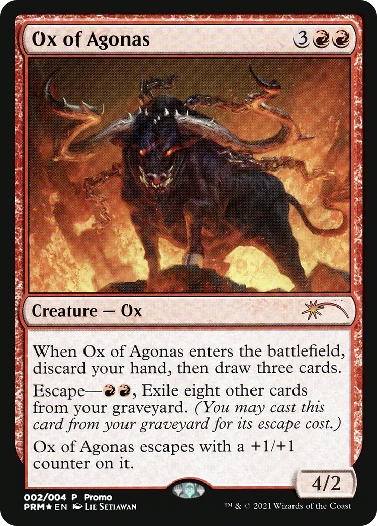 Ox of Agonas (UMP-002) [Misc] Year of the Ox 2021 Foil MTG Single Wizards of the Coast