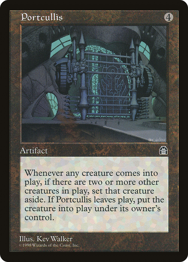 Portcullis (STH-139) [Stronghold] MTG Single Wizards of the Coast