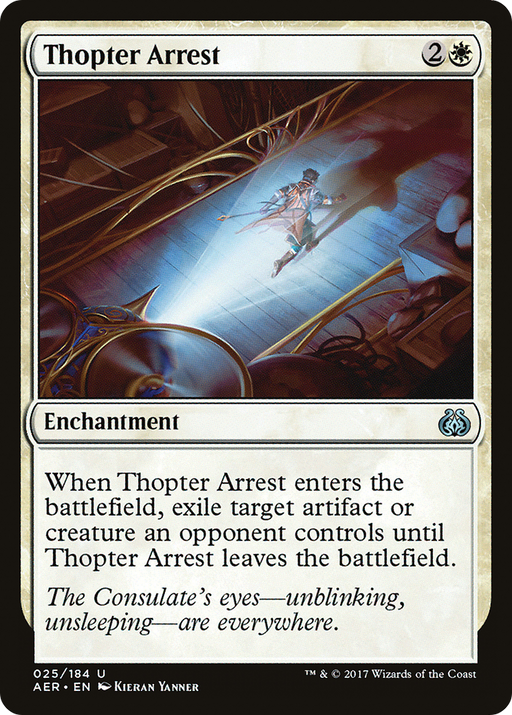 Thopter Arrest (AER-025) [Aether Revolt] MTG Single Wizards of the Coast
