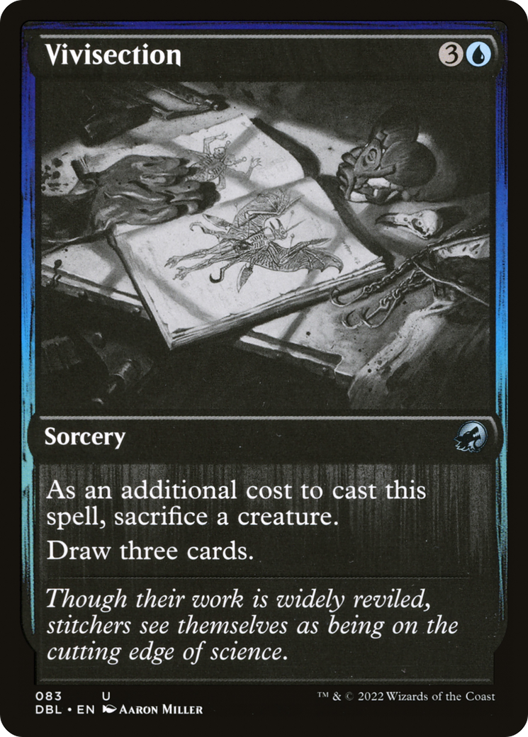 Vivisection (DBL-083) [Innistrad: Double Feature] Foil MTG Single Wizards of the Coast