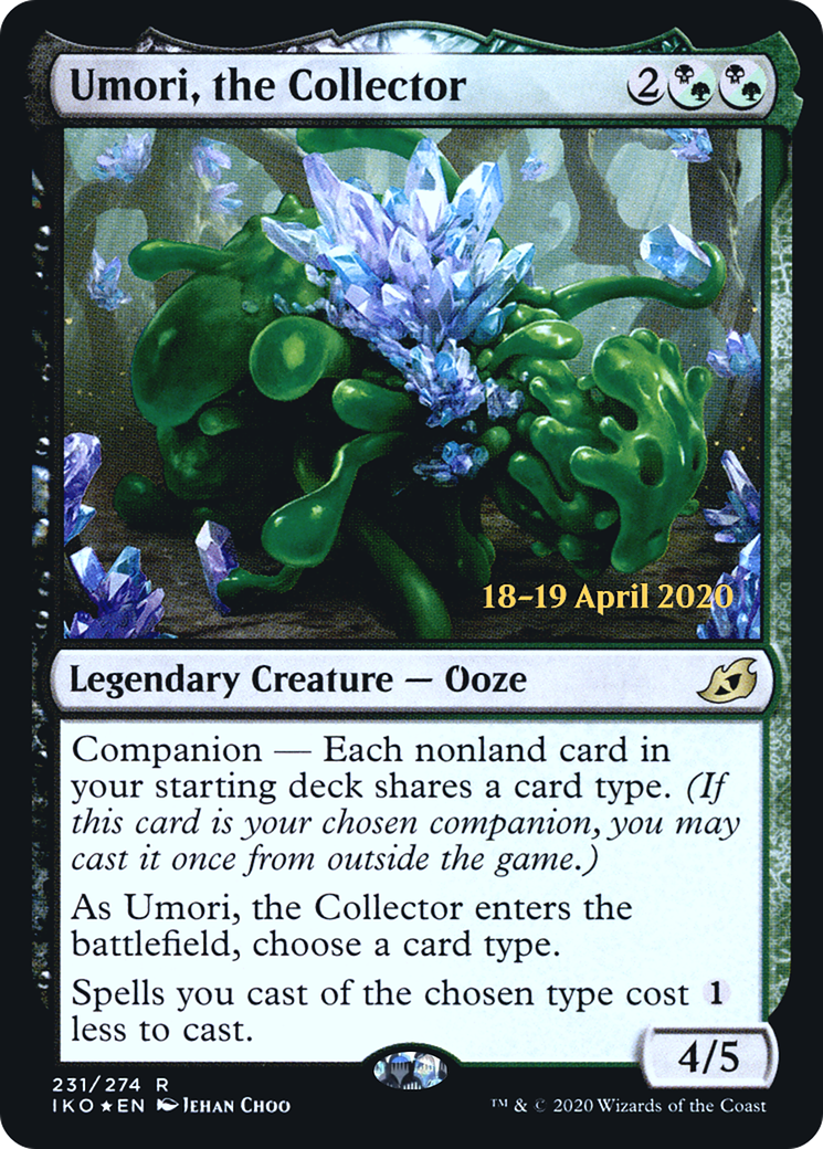 Umori, the Collector (PRE-231) [Ikoria: Lair of Behemoths Promos] Foil MTG Single Wizards of the Coast