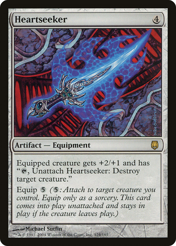 Heartseeker (DST-124) [Darksteel] MTG Single Wizards of the Coast