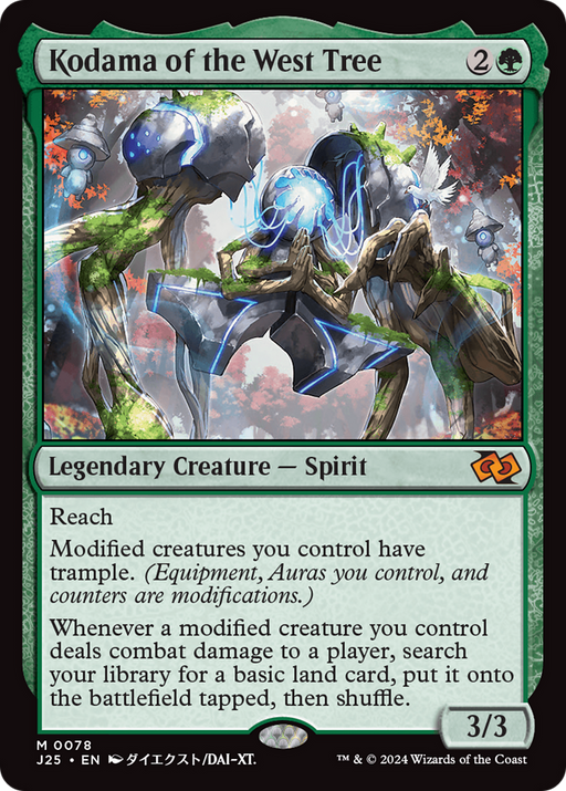 Kodama of the West Tree (Anime) (J25-078) [Foundations Jumpstart] MTG Single Wizards of the Coast