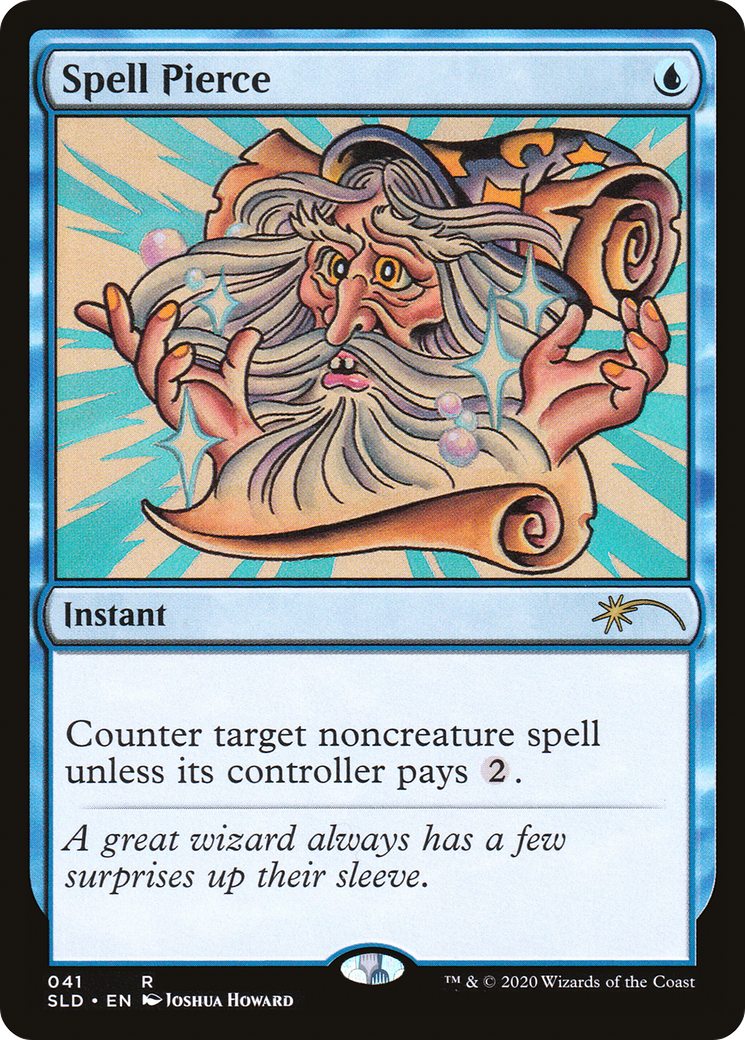 Spell Pierce (SLD-041) [Secret Lair] Drop MTG Single Wizards of the Coast