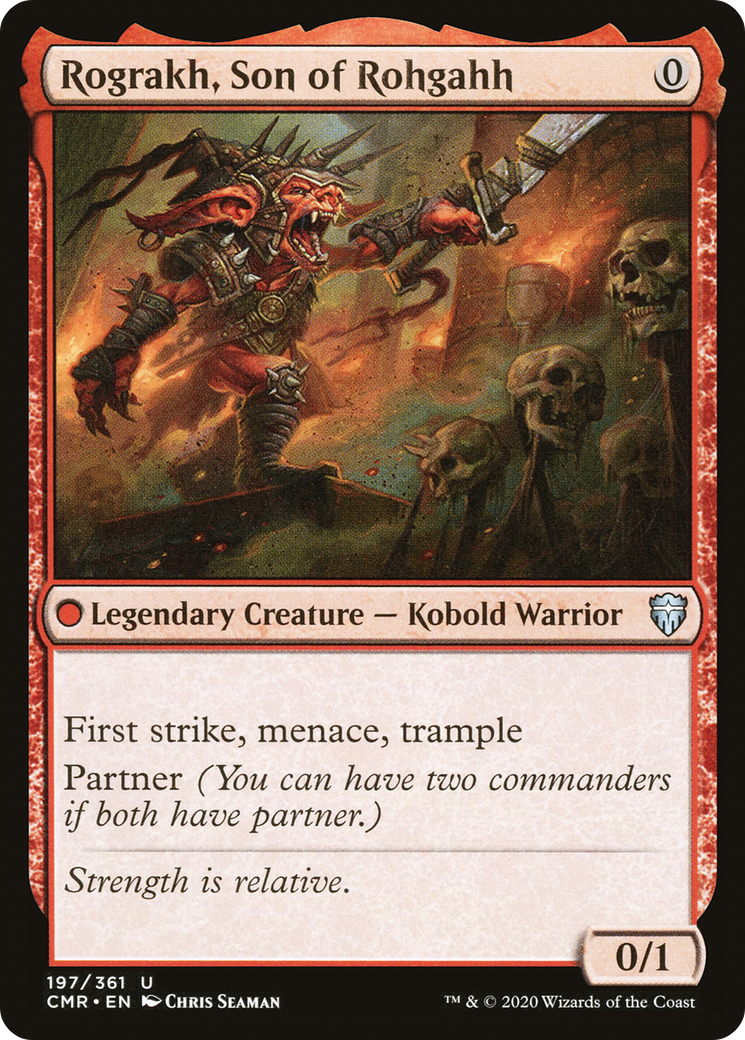 Rograkh, Son of Rohgahh (CMR-197) [Commander Legends] MTG Single Wizards of the Coast